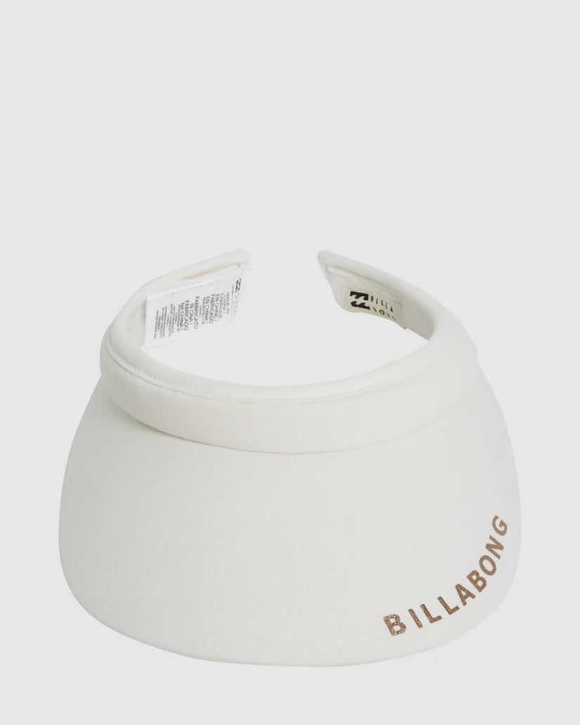 BILLABONG SOCIETY BEACH VISOR - SALT CRYSTAL