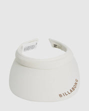 BILLABONG SOCIETY BEACH VISOR - SALT CRYSTAL