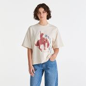 WRANGLER BUCKING BOXED TEE