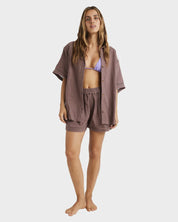 BILLABONG SUMMERS END BLOUSE / KONA