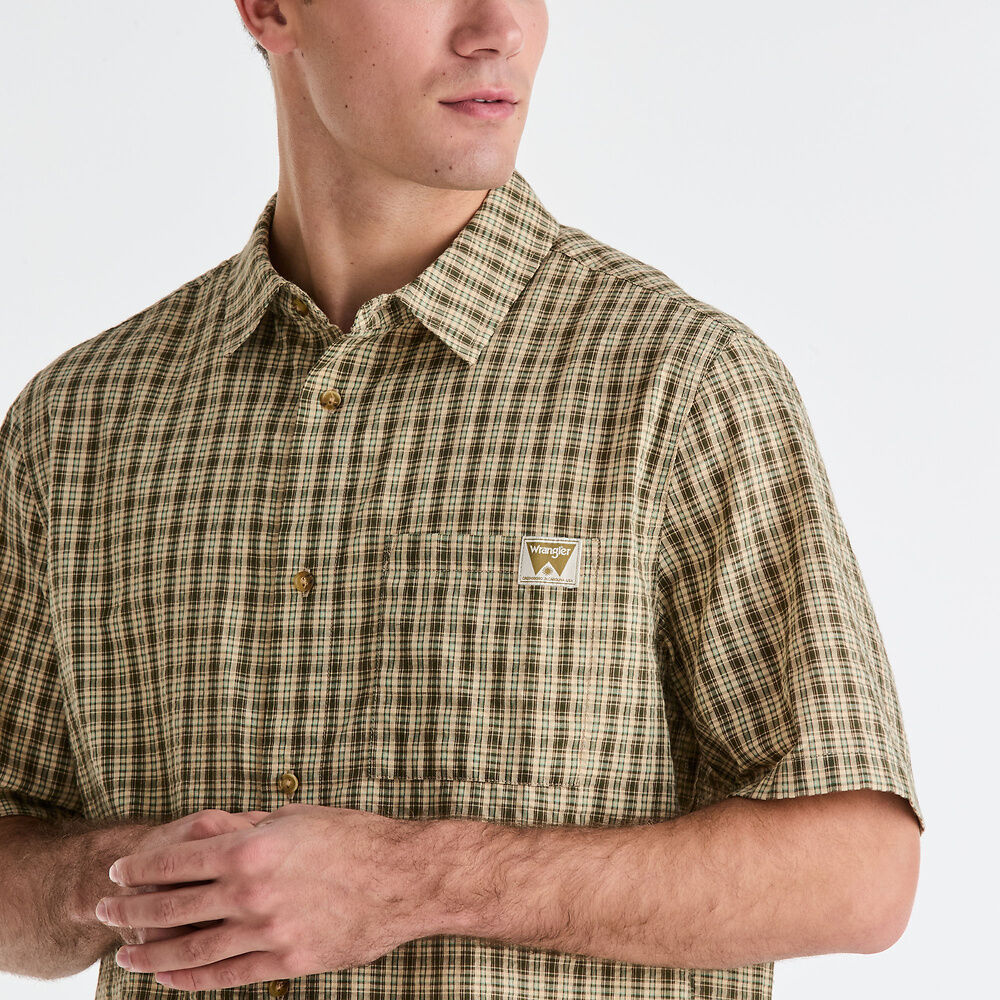 WRANGLER BOXCAR SHIRT FOREST