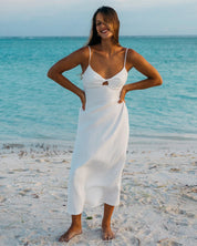 BILLABONG CRYSTAL CLEAR MIDI DRESS