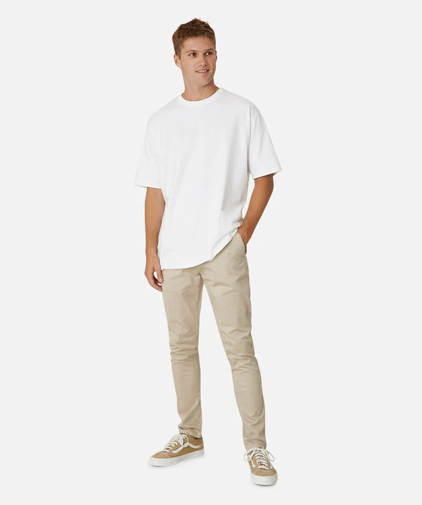 INDUSTRIE THE CUBA CHINO PANT STONE - BUY 3 FOR $210