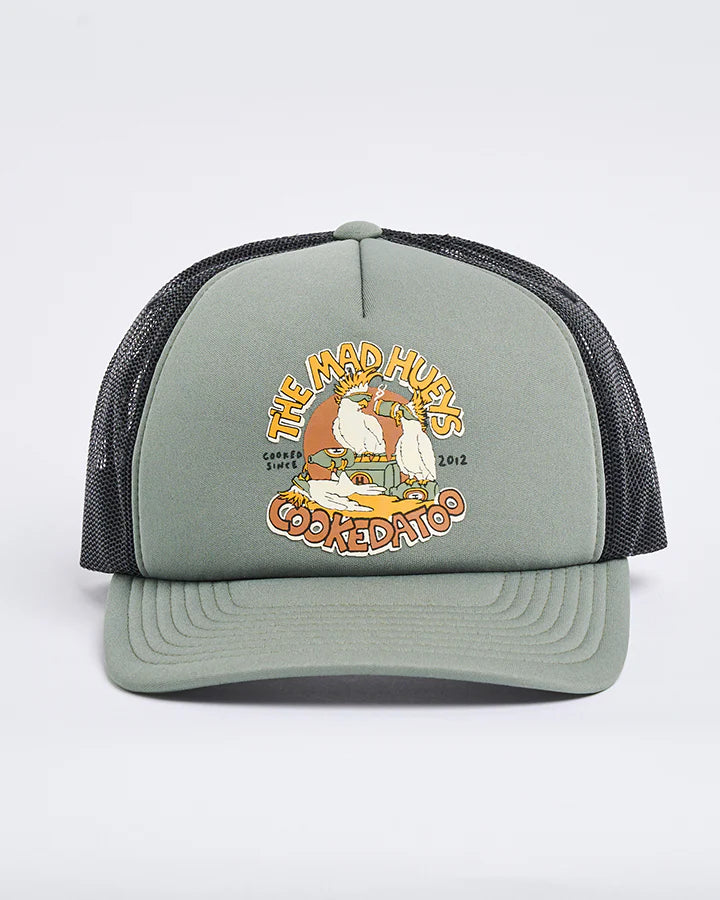HUEYS COOKEDATOO TRIO FOAM TRUCKER