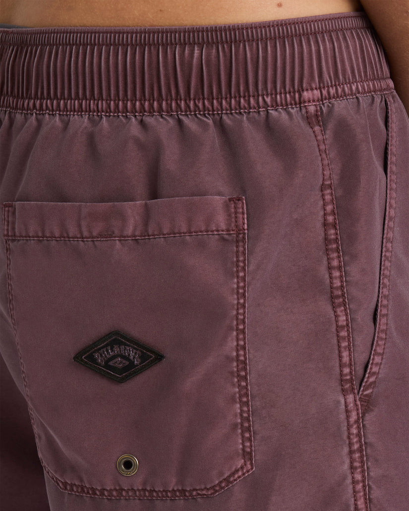 BILLABONG ALL DAY OVERDYE LAYBACK BOARDSHORTS - PORT