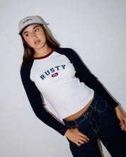 RUSTY FLIP LOGO DAD CAP