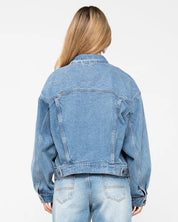 RUSTY ALL TIME OVERSIZED DENIM JACKET