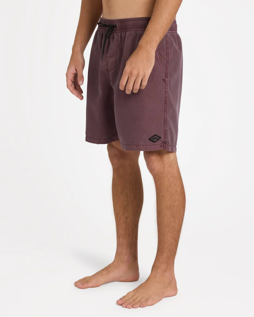BILLABONG ALL DAY OVERDYE LAYBACK BOARDSHORTS - PORT