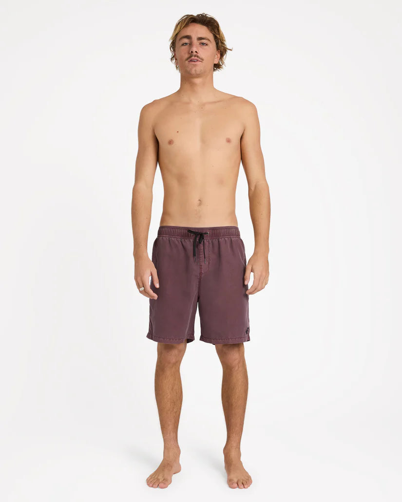 BILLABONG ALL DAY OVERDYE LAYBACK BOARDSHORTS - PORT