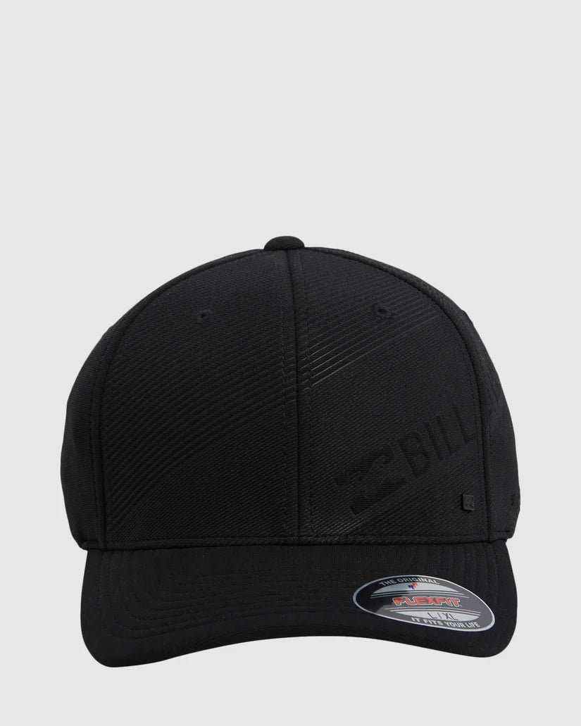 BILLABONG BLK SLICE FLEXFIT CAP