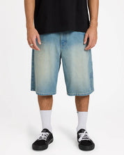BILLABONG SUN SCRIPT SMOKO DENIM SHORT