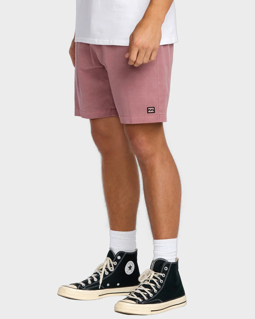 BILLABONG CROSSFIRE WAVE WASH SUBMERSIBLE SHORTS - DUSTY ROSE