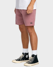 BILLABONG CROSSFIRE WAVE WASH SUBMERSIBLE SHORTS - DUSTY ROSE