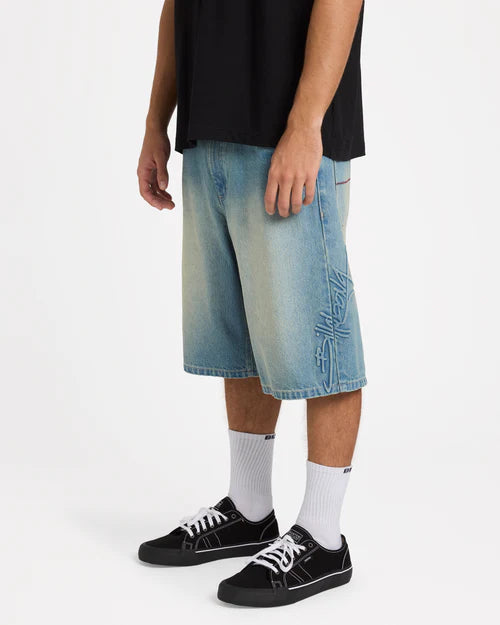 BILLABONG SUN SCRIPT SMOKO DENIM SHORT