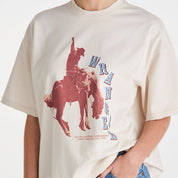 WRANGLER BUCKING BOXED TEE