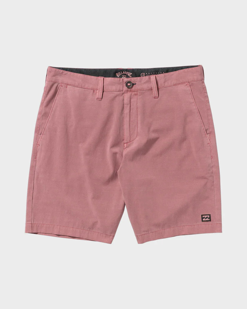 BILLABONG CROSSFIRE WAVE WASH SUBMERSIBLE SHORTS - DUSTY ROSE