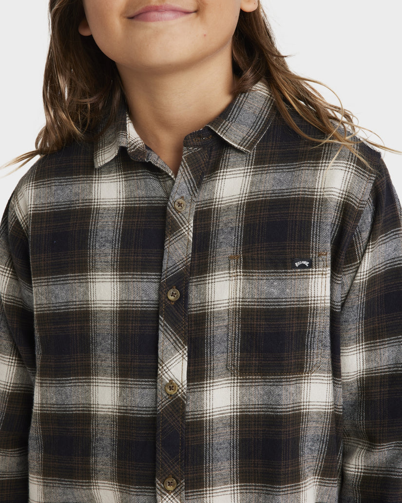 BILLABONG BOYS COASTLINE FLANNEL