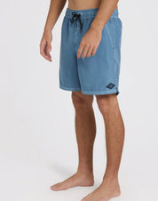 BILLABONG ALL DAY OVERDYE LAYBACK 17” BOARDSHORTS - STEEL BLUE