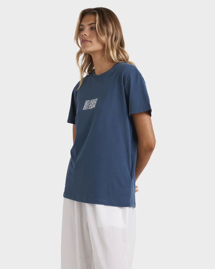 BILLABONG SURF HIGH TEE - NAVY