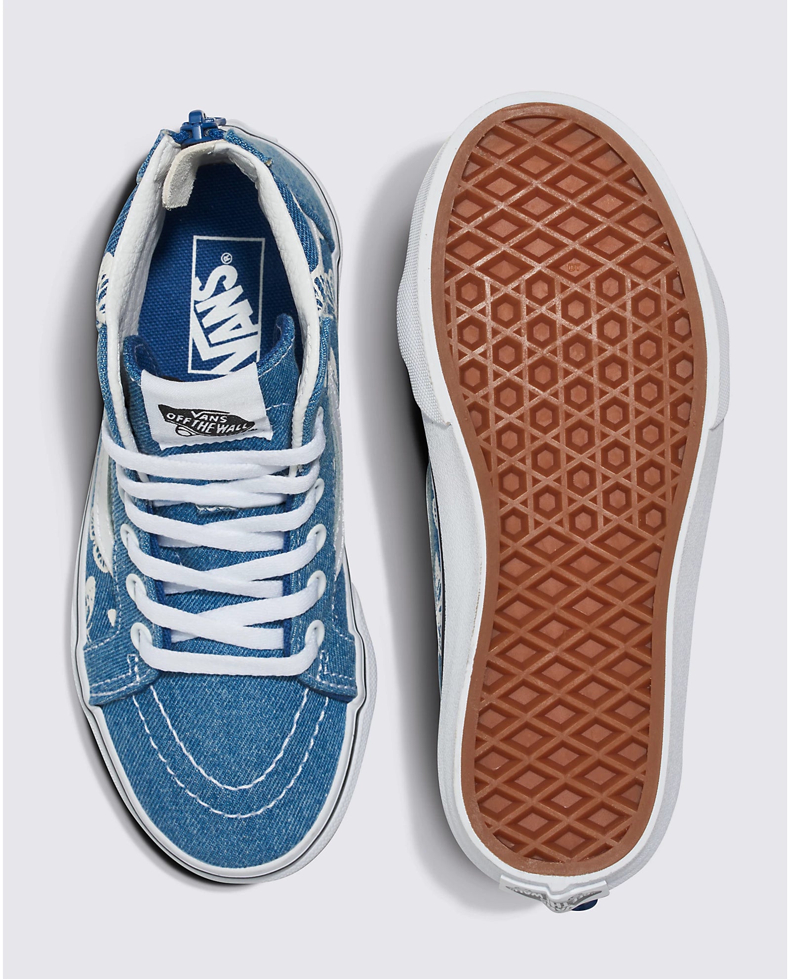 VANS SK8-HI ZIP DENIM