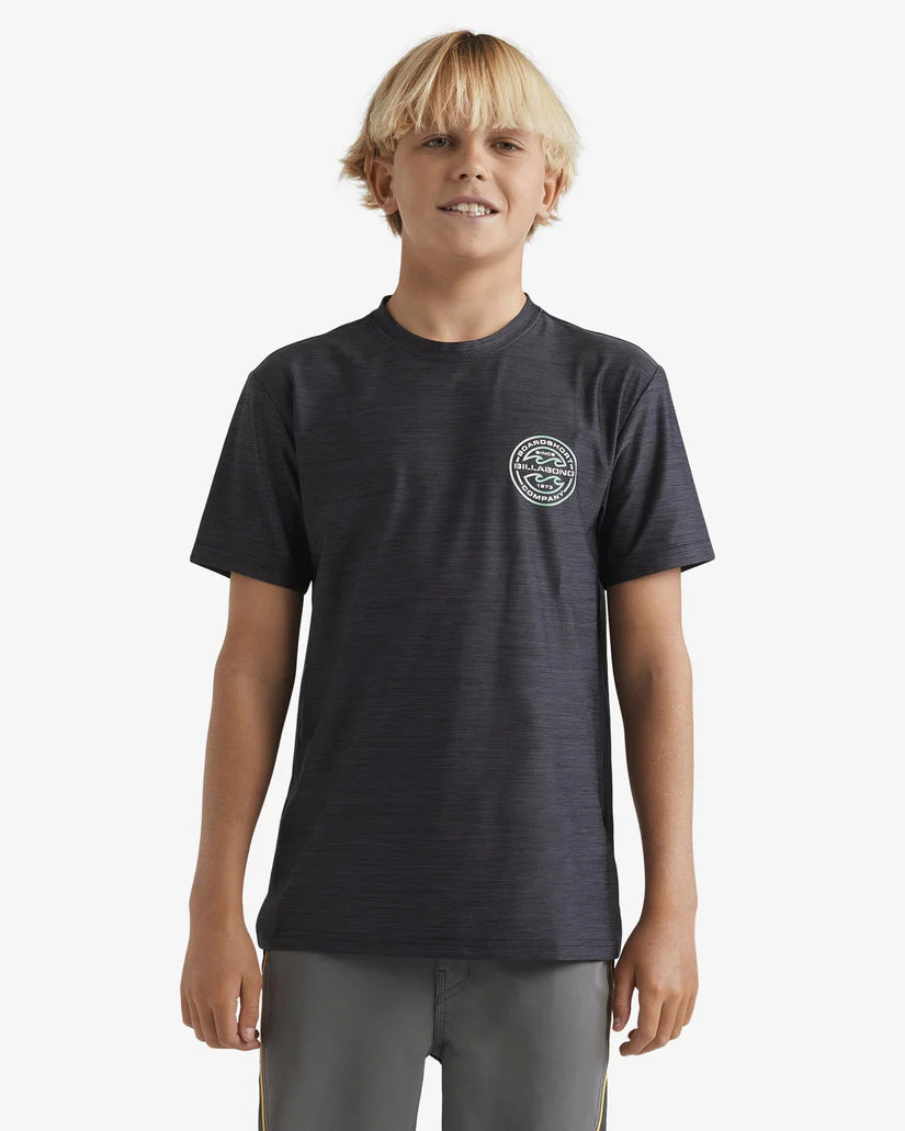 BILLABONG BOYS ROTOR SHORELINE RASHIE