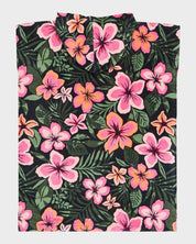 ROXY STAY MAGICAL PRINTED PONCHO ANTHRACITE FEARLESS FLORAL GIRLS