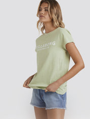 BILLABONG SOCIETY TEE PISTACHIO