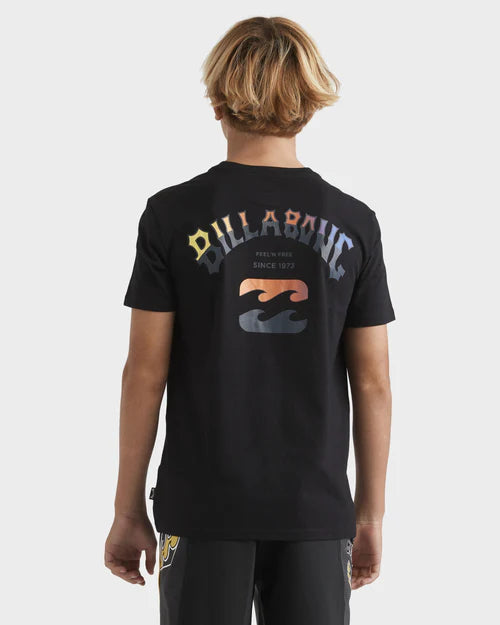 BILLABONG BOYS ARCH FADE TEE
