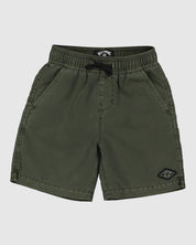 BILLABONG ALL DAY OVERDYE LAYBACK TODDLERS - DARK MILITARY