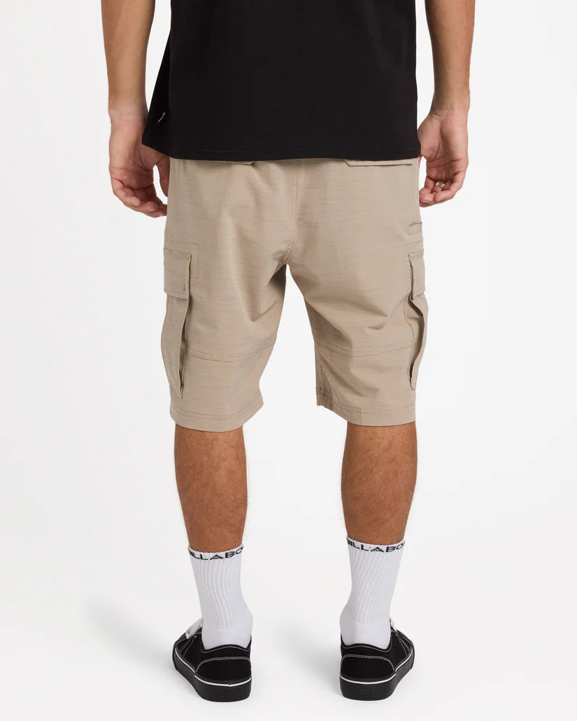 BILLABONG SCHEME X 21" SHORTS - KHAKI
