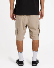 BILLABONG SCHEME X 21" SHORTS - KHAKI