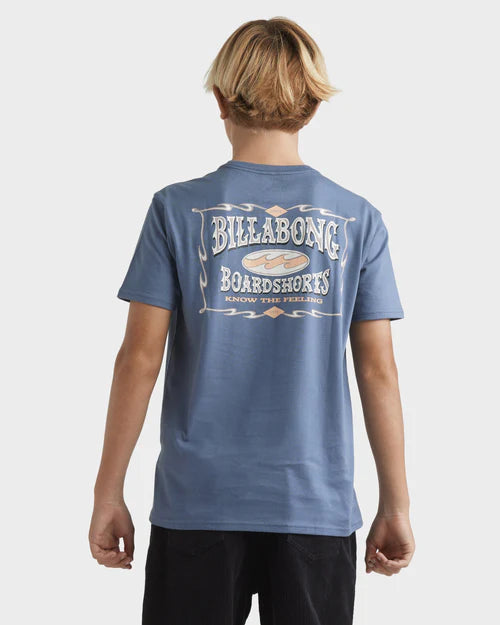 BILLABONG BOYS DOUBLE SPREAD TEE