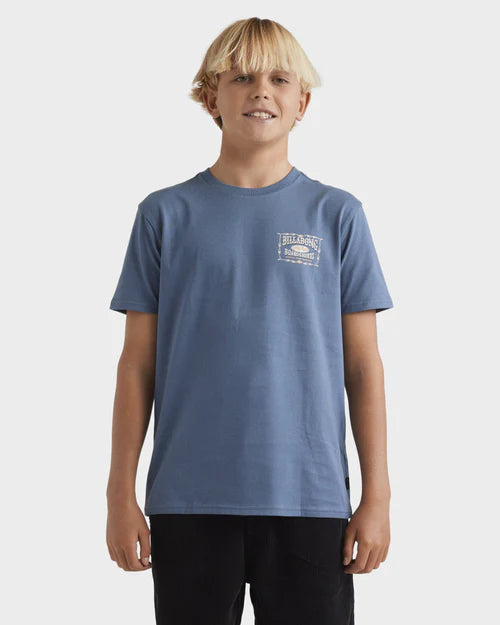 BILLABONG BOYS DOUBLE SPREAD TEE
