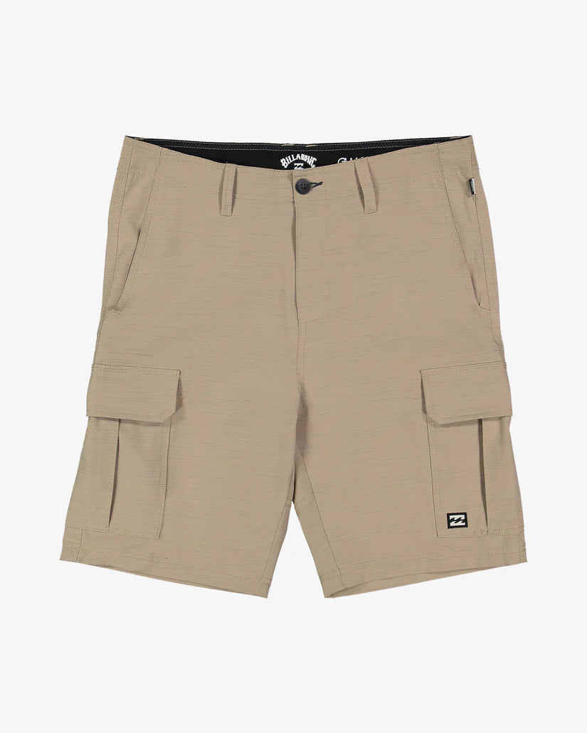 BILLABONG SCHEME X 21" SHORTS - KHAKI