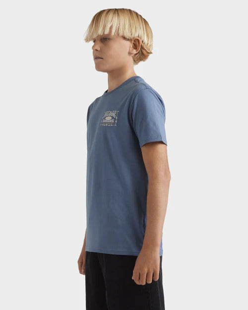 BILLABONG BOYS DOUBLE SPREAD TEE
