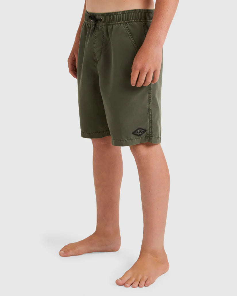 BILLABONG ALL DAY OVERDYE LAYBACK TEENS - DARK MILITARY