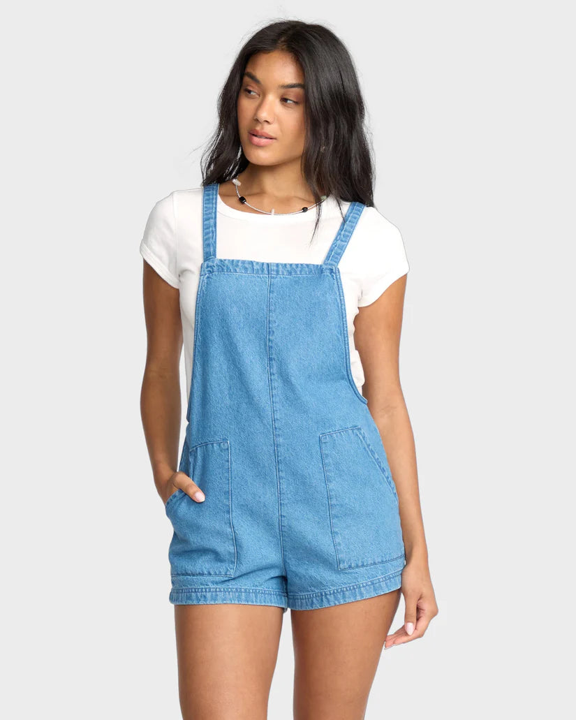 BILLABONG BEACH CRUSH DENIM OVERALL