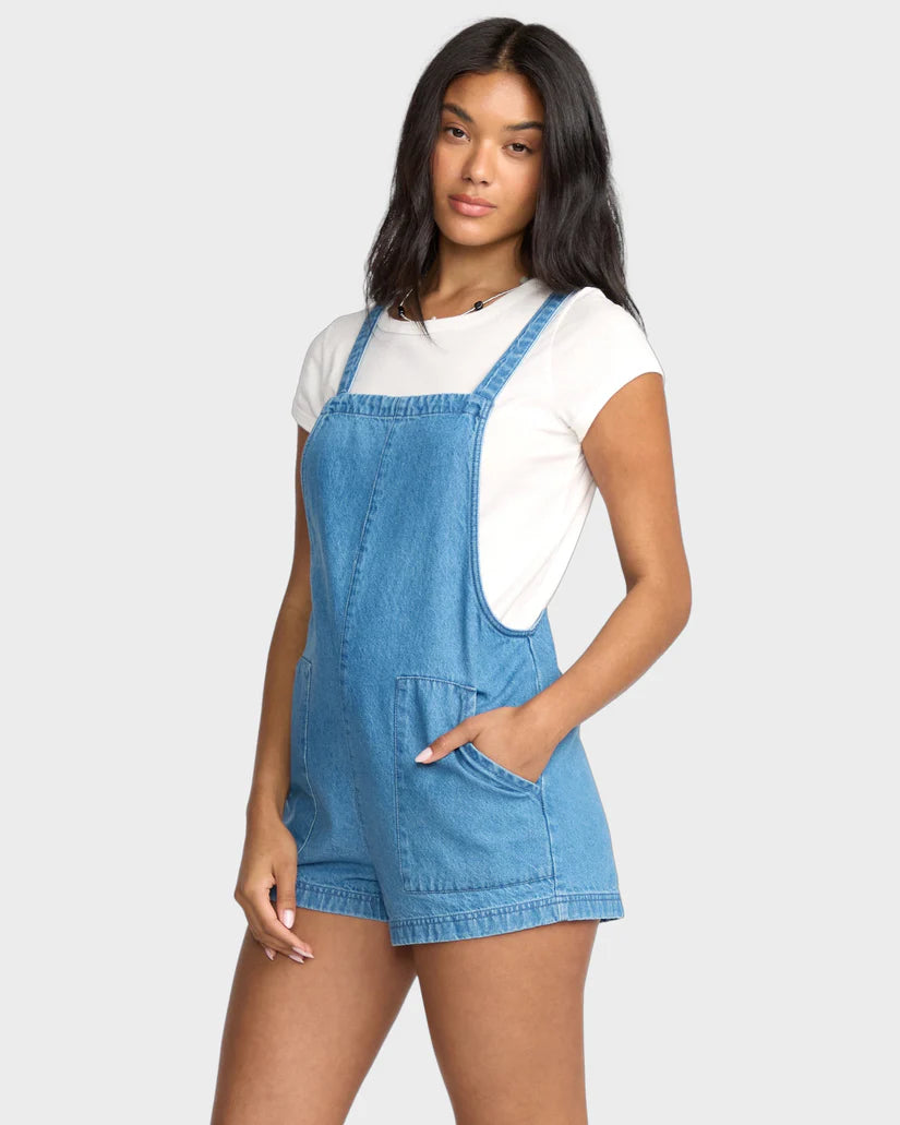 BILLABONG BEACH CRUSH DENIM OVERALL