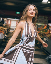 SILENT THEORY ANTIBES MAXI DRESS