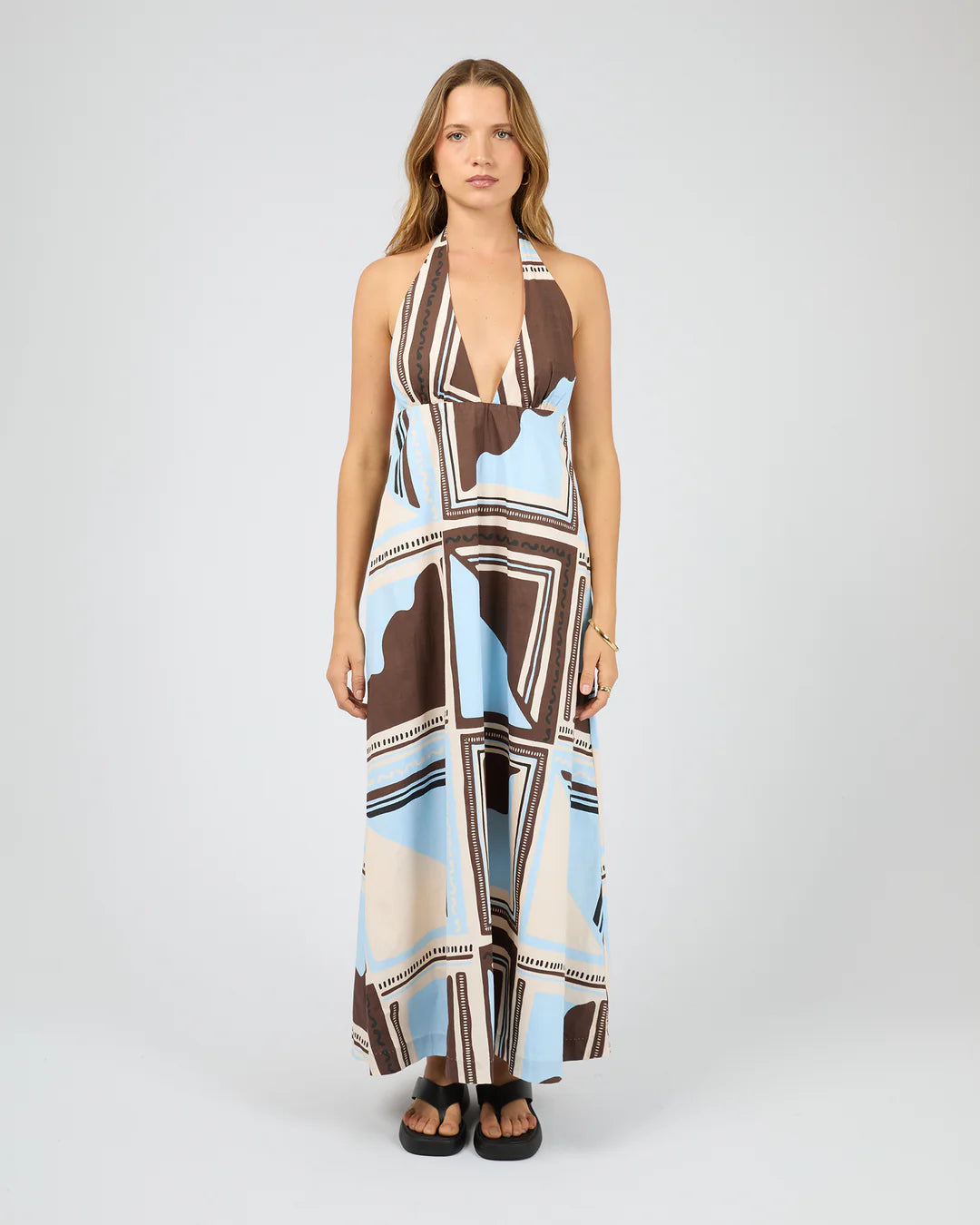 SILENT THEORY ANTIBES MAXI DRESS