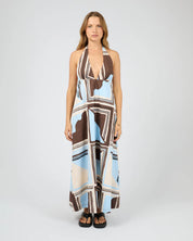 SILENT THEORY ANTIBES MAXI DRESS
