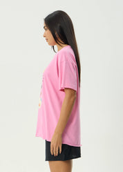 AFENDS AMALFI OVERSIZED TEE – RECYCLED COTTON GRAPHIC T-SHIRT BY ANOUK