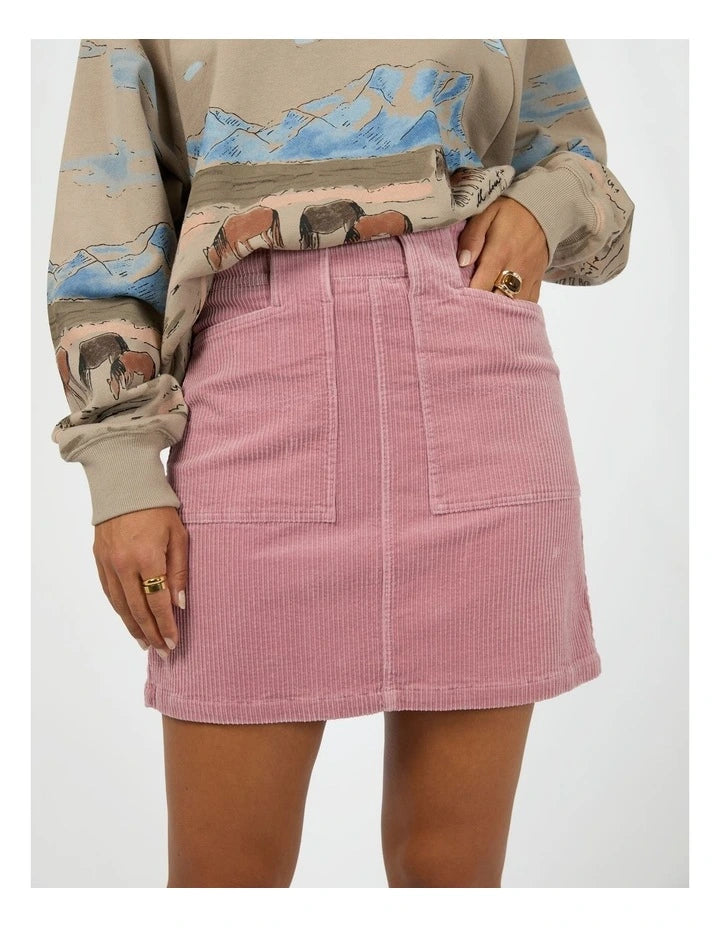 AAE BAILEY CORD SKIRT