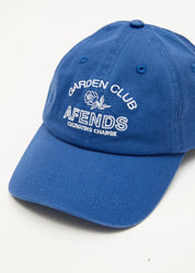 AFENDS CULTIVATE PANELLED CAP – RECYCLED SIX PANEL HAT WITH EMBROIDERY