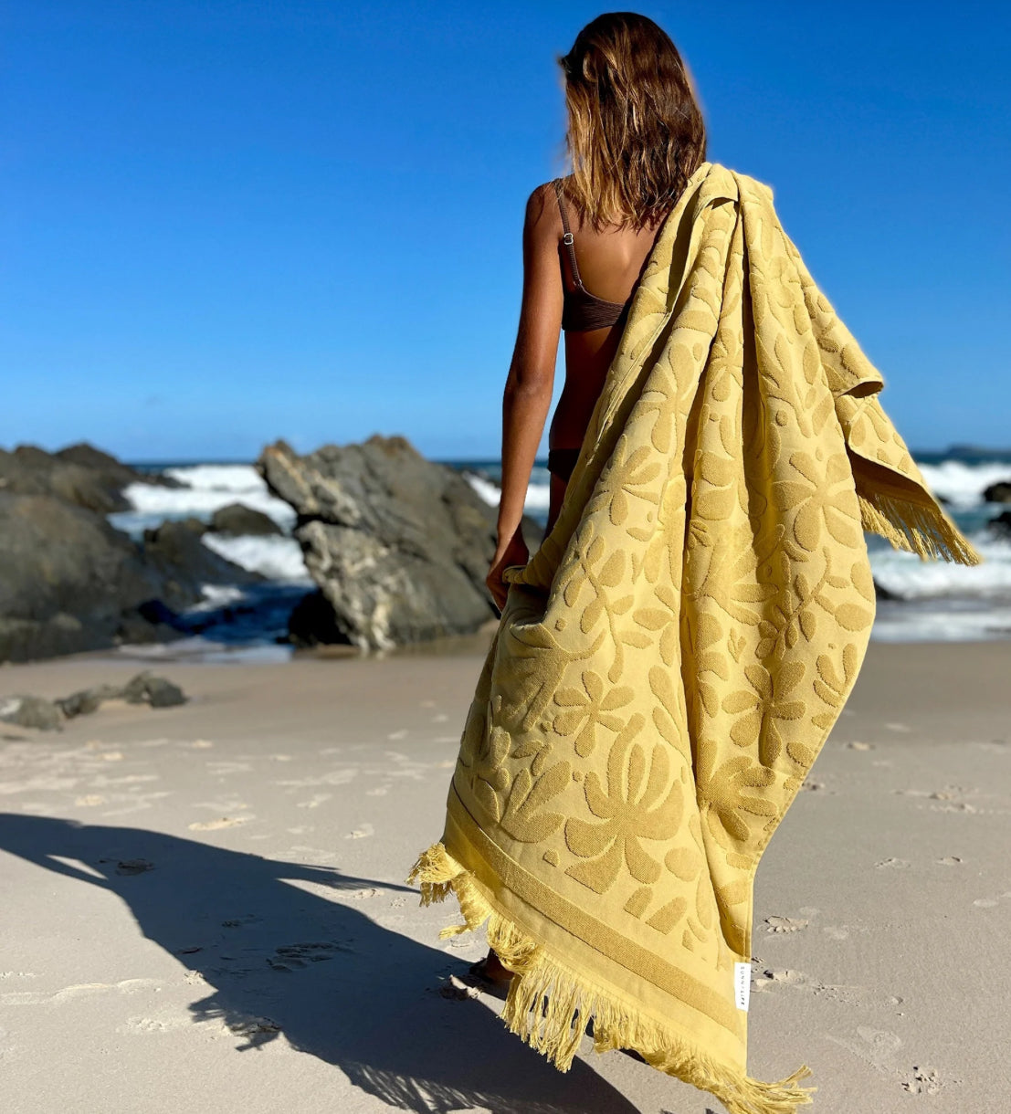 LUXE TOWEL GOLDEN MUSTARD