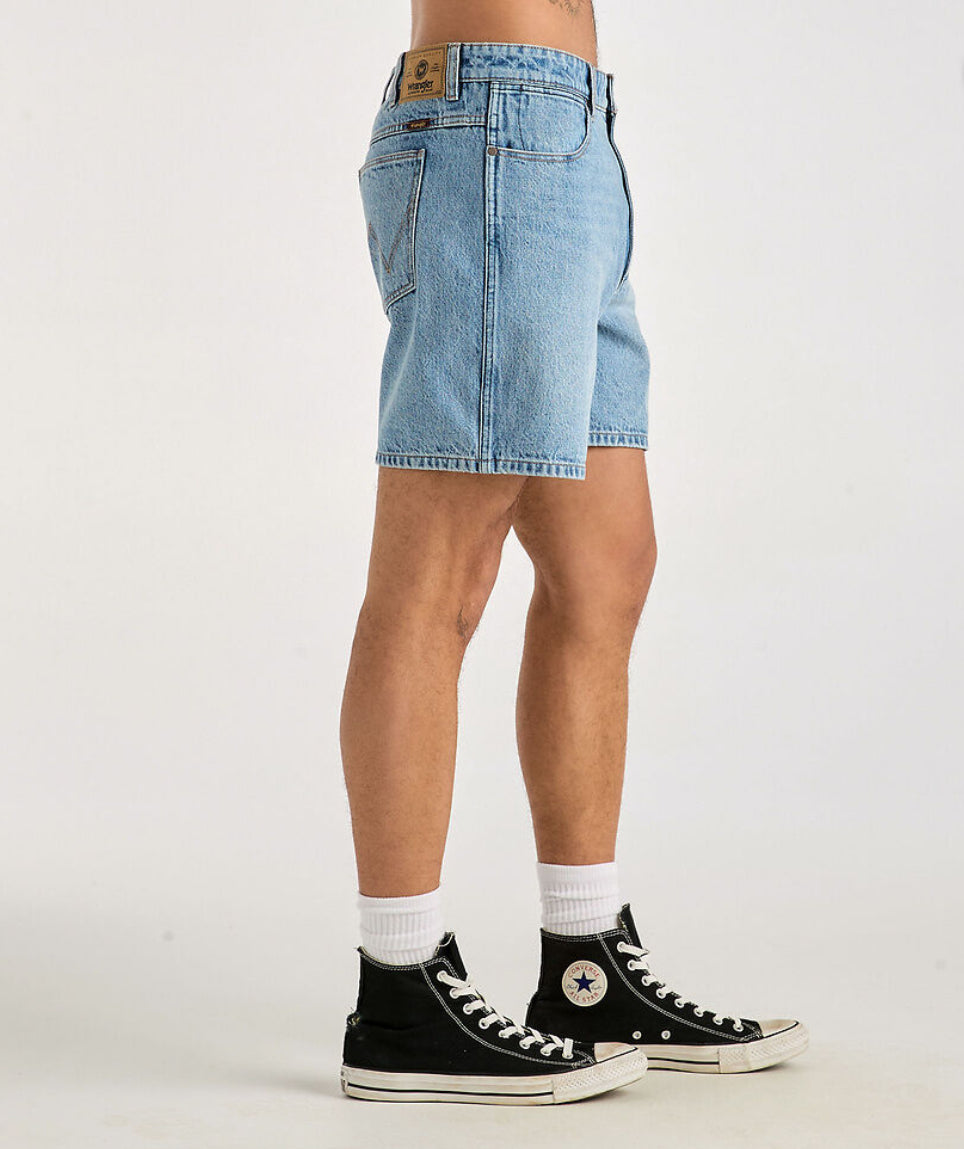 WRANGLER SLACKER SHORT - SALT WATER BLUE