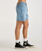 WRANGLER SLACKER SHORT - SALT WATER BLUE