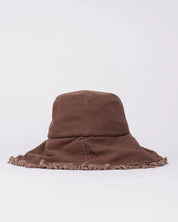 RUSTY GLEAM WIDE BRIM BUCKET HAT