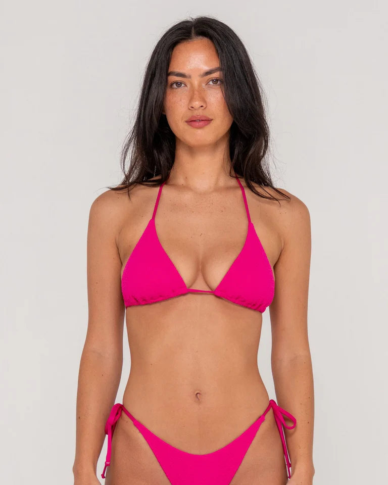 RUSTY SANDALWOOD MULTIWAY BIKINI TOP - FUCHSIA