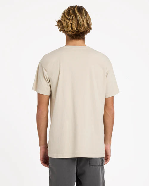 BILLABONG PREMIUM WAVE WASH TEE - CREAM - BUY 2 FOR $60